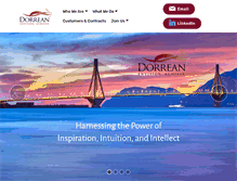 Tablet Screenshot of dorrean.com